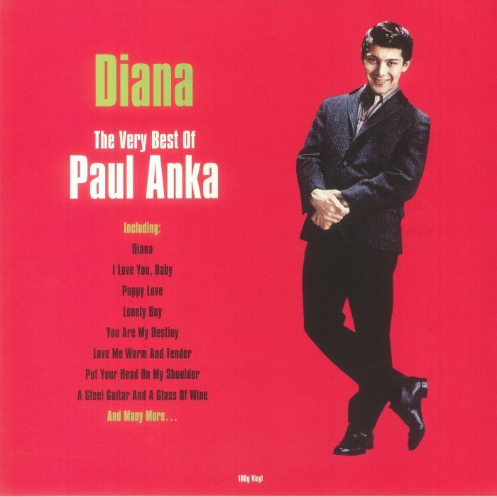 Paul Anka - Diana: The Very Best Of Paul Anka（黑膠唱片 LP） 封面
