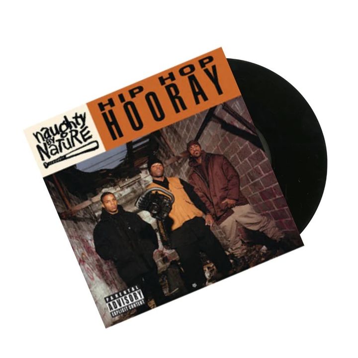 Naughty By Nature- Hip Hop Hooray（30年後首度發行｜黑膠唱片 7寸 LP） 封面