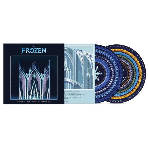 冰雪奇緣 Frozen 原聲帶（特殊動畫膠｜黑膠唱片 LP） 封面