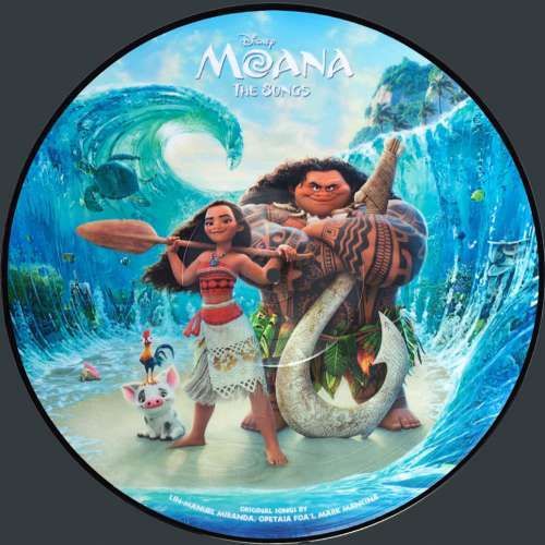 海洋奇緣 Moana 歌曲原聲帶（圖片彩膠｜黑膠唱片 LP） 內頁 1