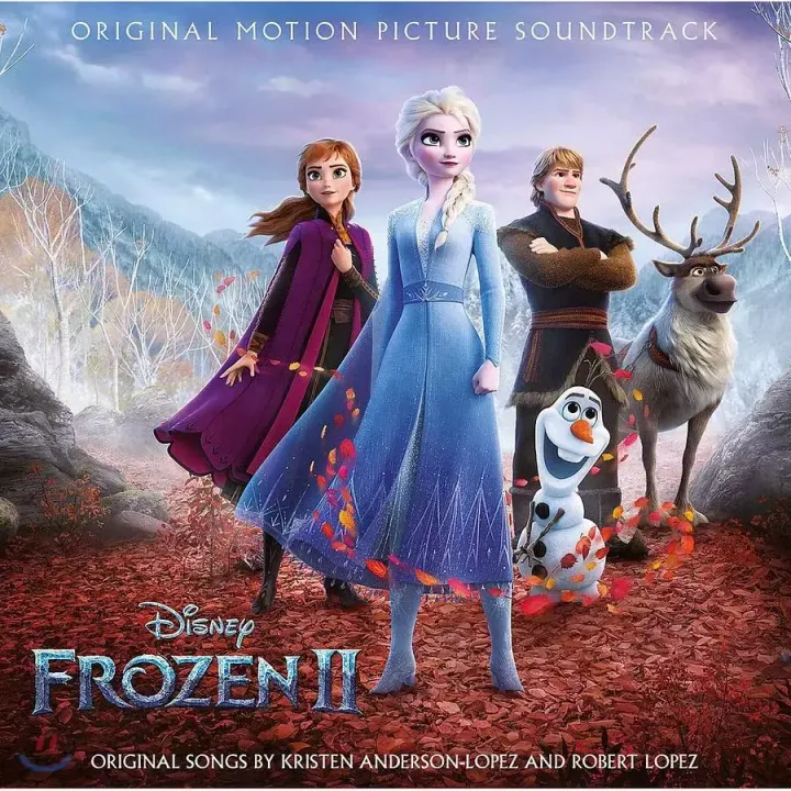 冰雪奇緣 Frozen 2 原聲帶 （CD） 封面