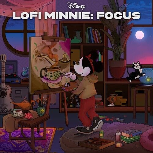 Lofi Minnie: Focus（紫色彩膠｜黑膠唱片 LP） 封面