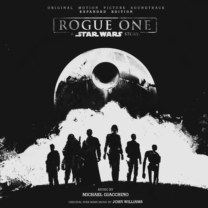 星際大戰外傳：俠盜一號 - 擴充板Rogue One: A Star Wars Story (黑膠唱片 4LP ) 封面