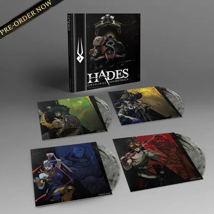 黑帝斯 Hades 原聲帶（煙燻膠｜黑膠唱片 4LP） 內頁 1