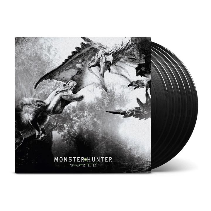 魔物獵人世界 Monster Hunter: World（盒裝｜精裝｜黑膠唱片 6LP） 封面