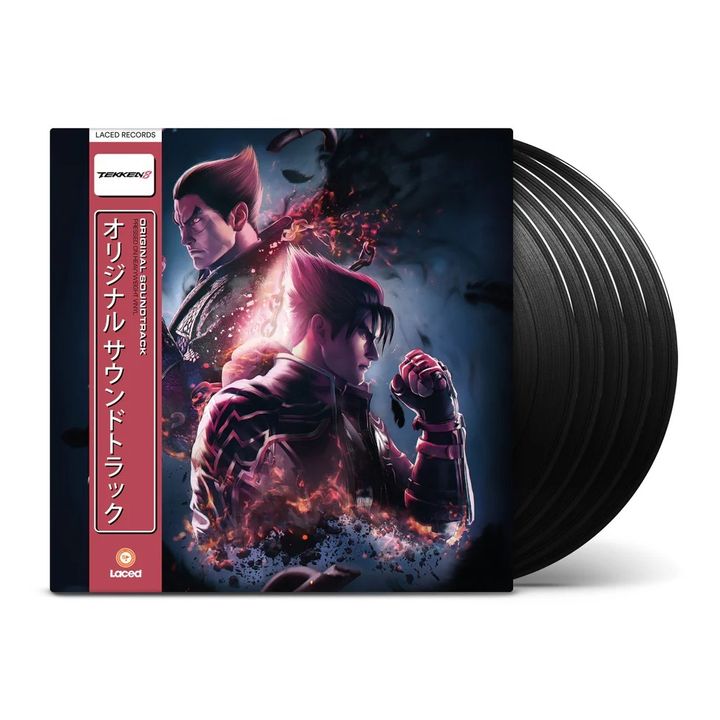 鐵拳 8 TEKKEN 8 原聲帶（盒裝｜黑膠唱片 5LP） 封面