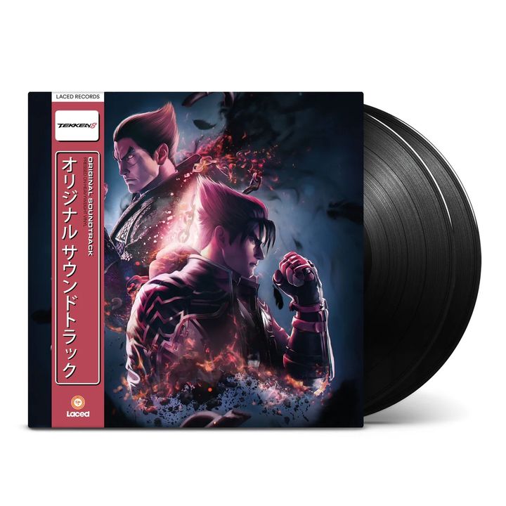 《鐵拳8》TEKKEN 8 原聲帶（黑膠唱片 2LP） 封面