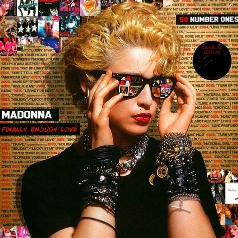 瑪丹娜 Madonna- Finally Enough Love: Fifty Number Ones（盒裝彩虹配色｜黑膠唱片 6LP） 內頁 1