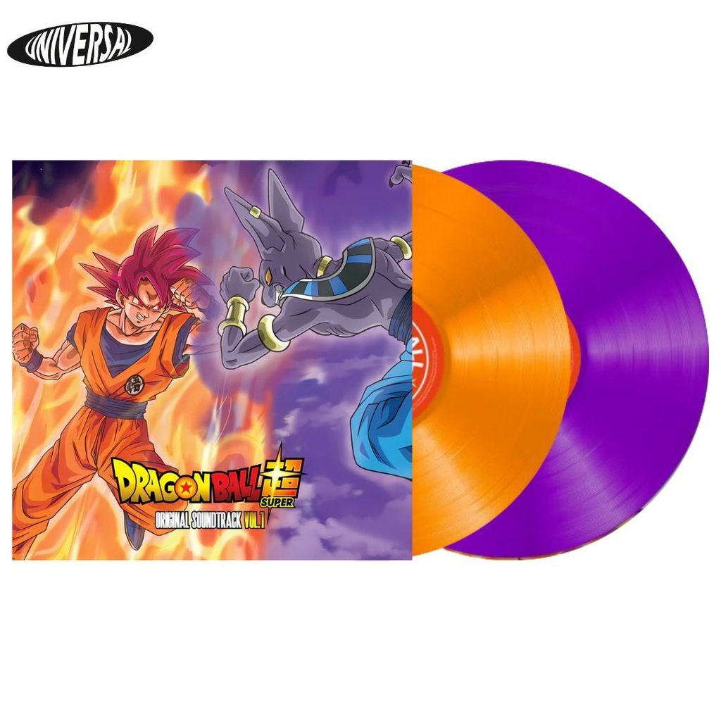 七龍珠超 Dragon Ball Super 原聲帶 第一輯（橘紫彩膠｜黑膠唱片 2LP）