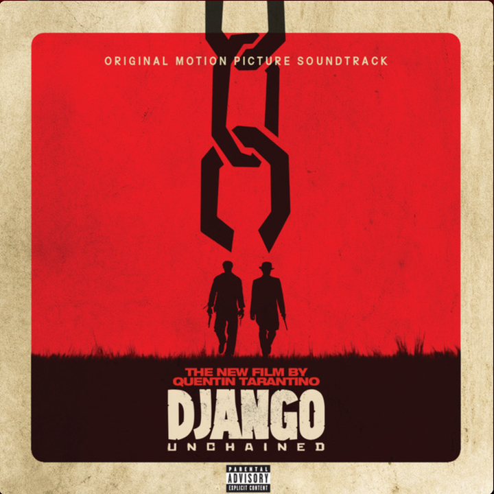 決殺令 Django Unchained 原聲帶（黑膠唱片 LP） 封面