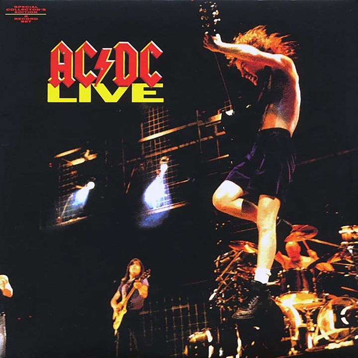 [活動商品｜請在粉專留言才可下單] AC/DC- Live（官方特殊收藏版｜黑膠唱片 2LP） 封面