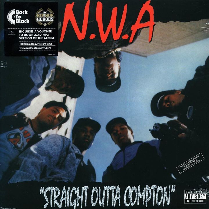 N.W.A - Straight Outta Compton（黑膠唱片 LP） 封面