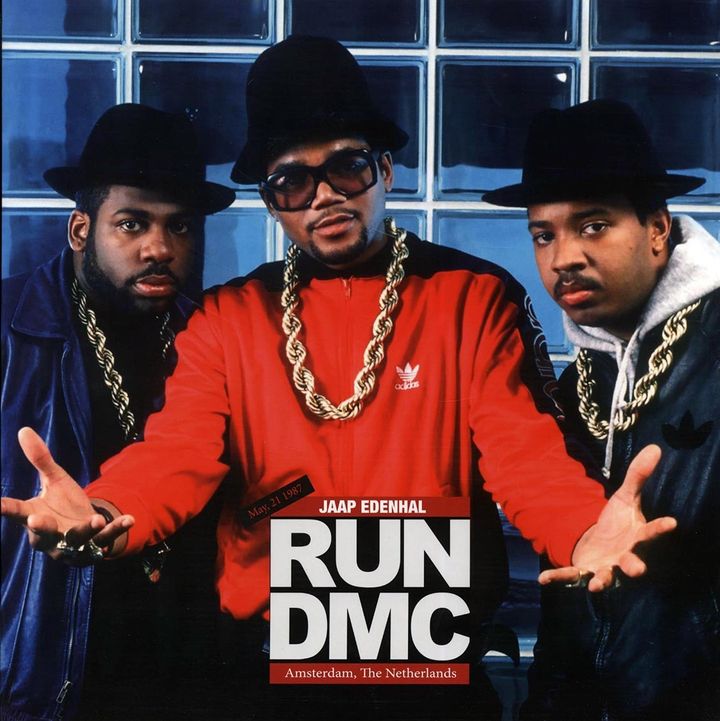 [活動商品｜請在粉專留言才可下單] Run DMC - Jaap Edenhal: Amsterdam, The Netherlands, May 21, 1987（黑膠唱片 LP） 封面