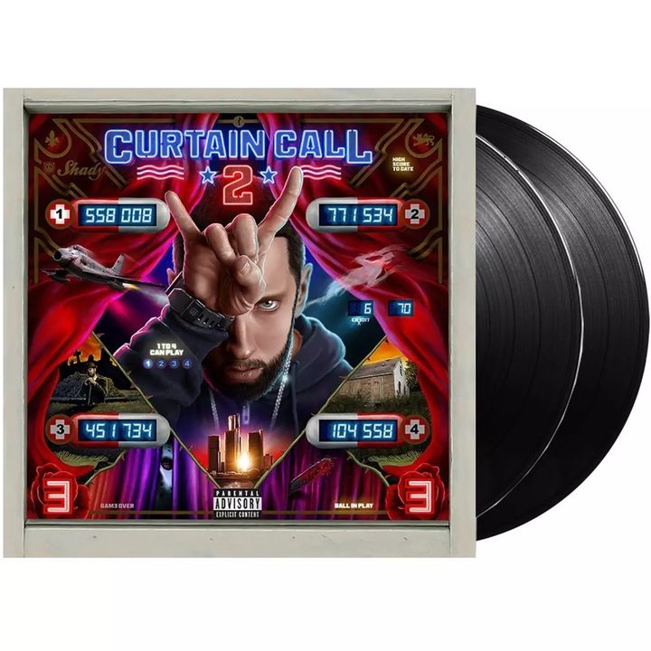 阿姆 Eminem - Curtain Call 2 （精選合集｜黑膠唱片 2LP） 封面