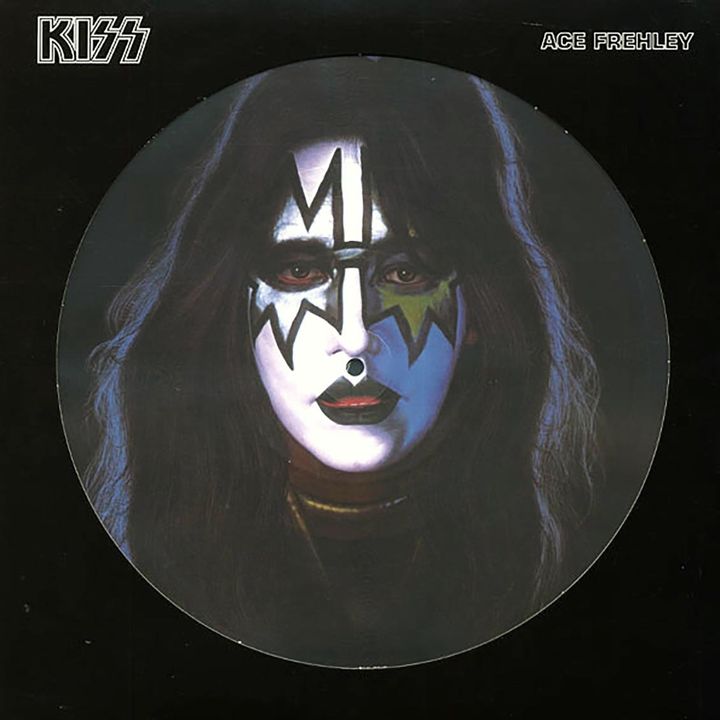 [活動商品｜請在粉專留言才可下單] 接吻合唱團 Kiss - Ace Frehley（圖片彩膠｜黑膠唱片 LP） 封面