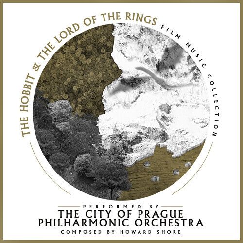 哈比人 & 魔戒 The Hobbit & The Lord of the Rings: Film Music Collection（黑膠唱片 LP） 封面