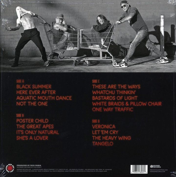 [活動商品｜請在粉專留言才可下單] 嗆辣紅椒 Red Hot Chili Peppers - Unlimited Love（黑膠唱片 2LP） 內頁 1