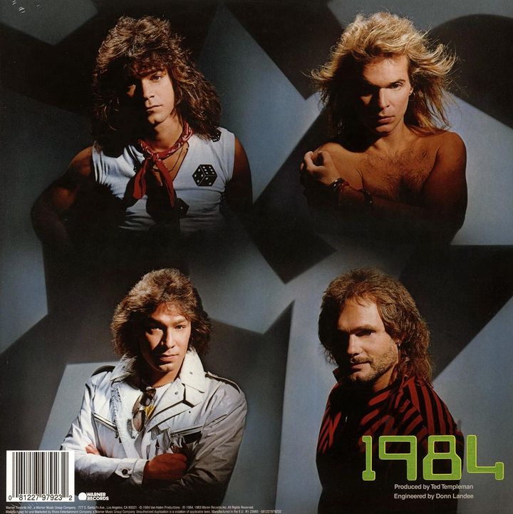[活動商品｜請在粉專留言才可下單] Van Halen - 1984（180G 黑膠唱片 LP） 內頁 1