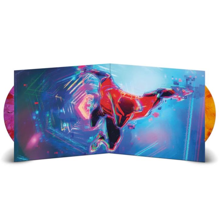 蜘蛛人：穿越新宇宙 Across the Spider-Verse 電影原聲帶 (紫橘雙彩膠｜黑膠唱片 2LP) 內頁 1