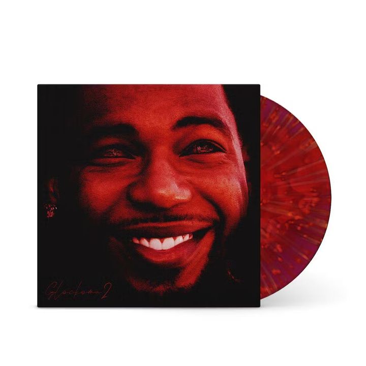 Key Glock- Glockoma 2（紅色彩膠｜黑膠唱片 LP） 封面