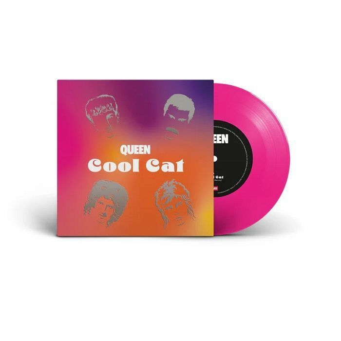 皇后合唱團 Queen- Cool Cat（RSD獨家款｜7寸彩膠｜黑膠唱片 LP） 封面