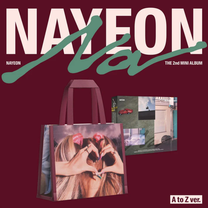娜璉 NAYEON (TWICE) - 2nd Mini Album: NA ( A To Z 限量版｜CD ) 封面