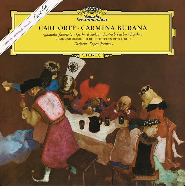 Carl Orff- Carmina Burana（180G｜黑膠唱片 LP） 封面