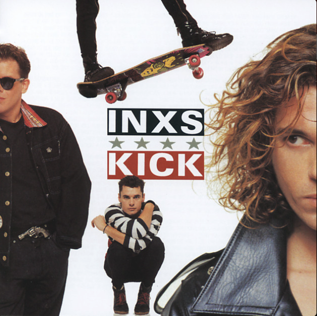 INXS- Kick （限量版｜透明彩膠｜黑膠唱片 LP） 封面