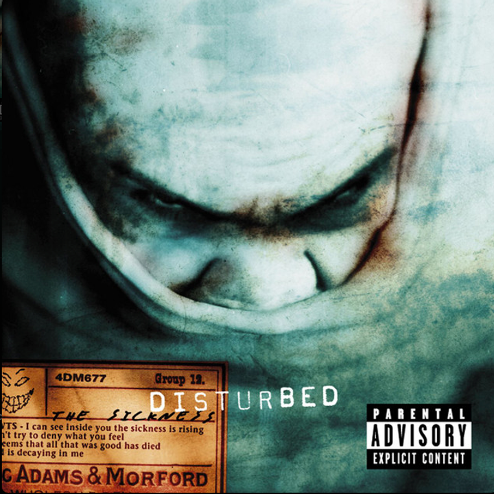 Disturbed- Sickness（黑膠唱片 LP） 封面