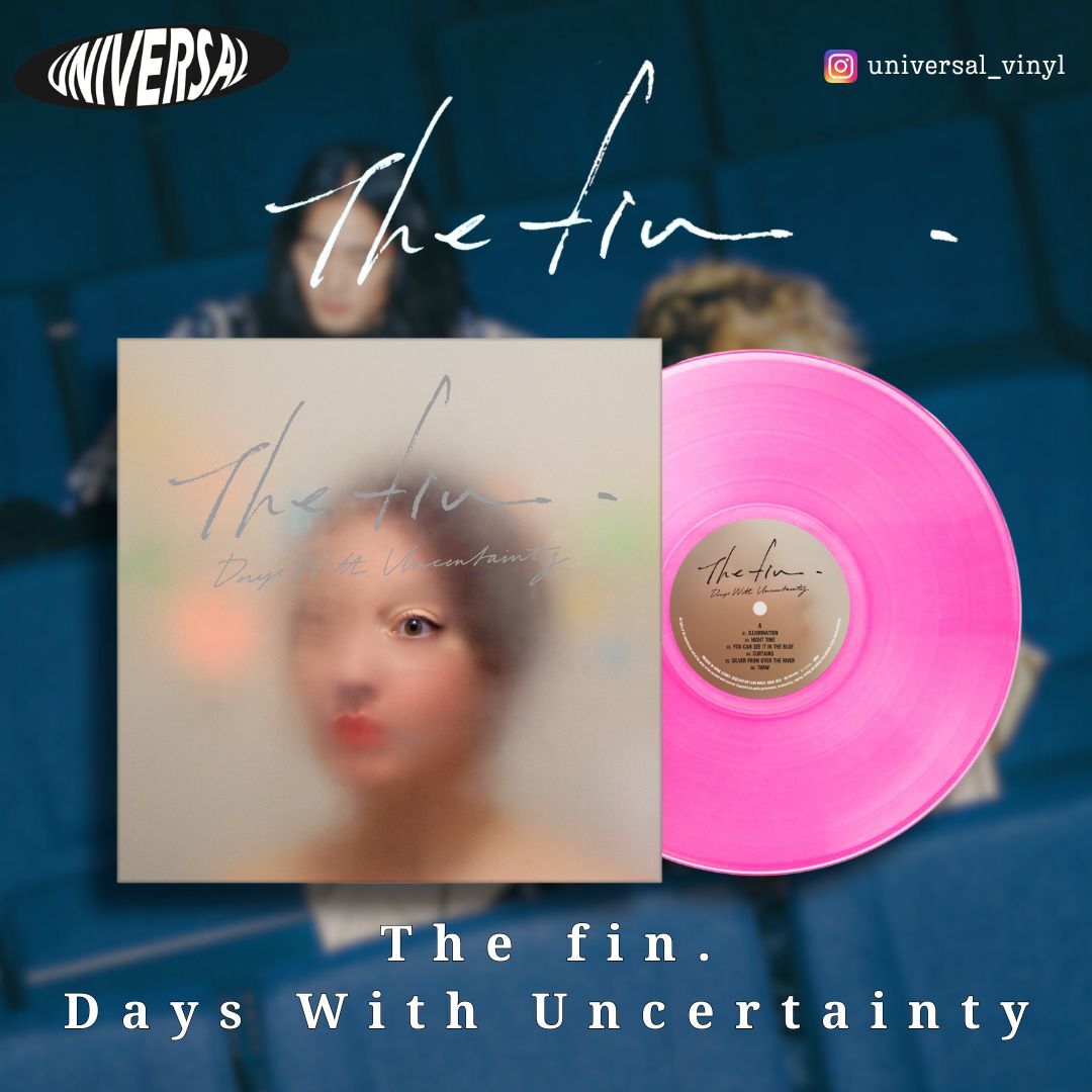 The fin.「Days With Uncertainty」LPレコード The Fin. - Days With Uncertainty（粉膠再版｜黑膠唱片LP