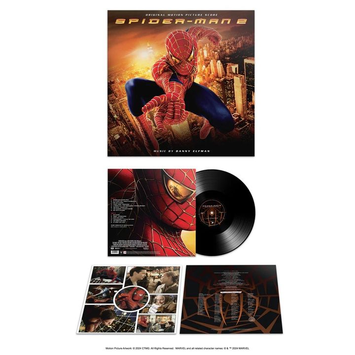 蜘蛛人 2 Spider-Man 2 原聲帶（20週年紀念款｜黑膠唱片 LP） 內頁 1