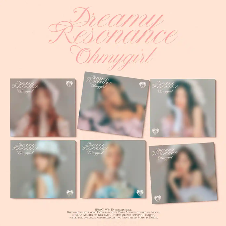 Oh My Girl - 第十張迷你專輯: Dreamy Resonance ( Digipack 版｜CD ) 封面
