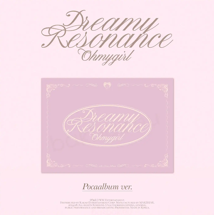 Oh My Girl - 第十張迷你專輯: Dreamy Resonance ( Poca 版｜數位專輯 ) 封面