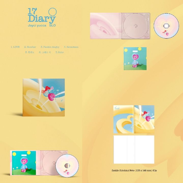 JAYCI YUCCA X SLO - 17 Diary (CD) 內頁 1