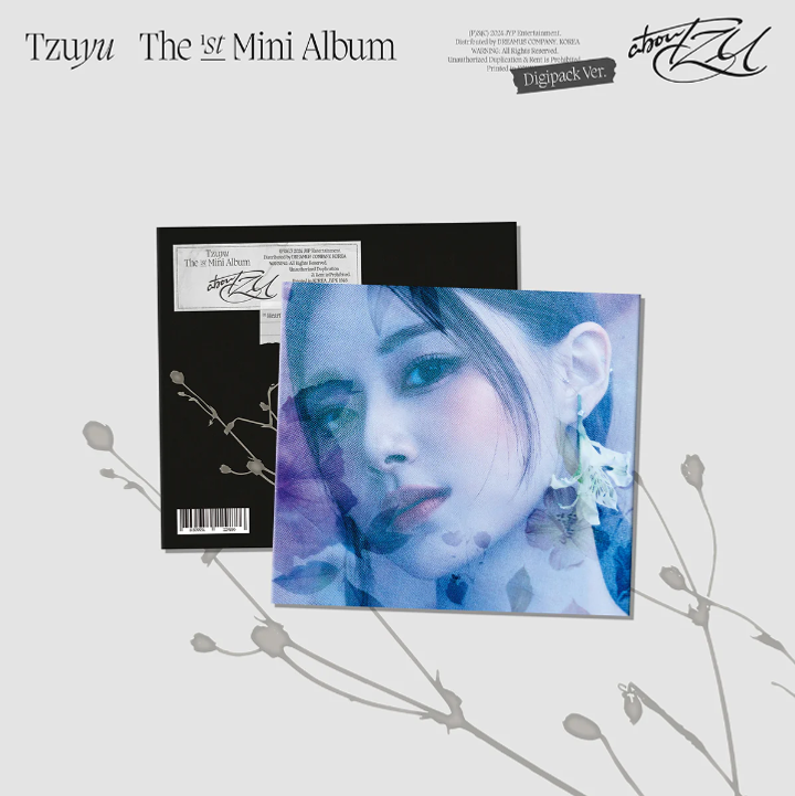 子瑜 TZUYU（TWICE）- 首張迷你專輯: abouTZU（Digipack 版｜CD） 封面
