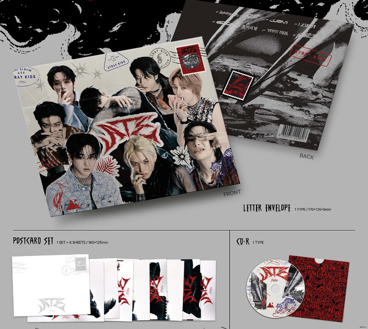Stray Kids - 9th Mini Album: ATE（Letter 版｜CD） 內頁 1
