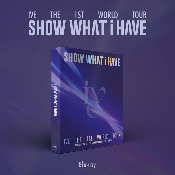 IVE - The 1st World Tour Show: What I Have 演唱會 (藍光光碟) 封面