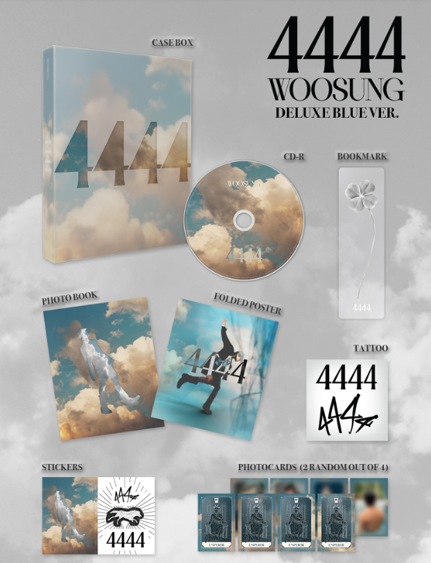 WOOSUNG - 4444（高級版｜CD） 內頁 1