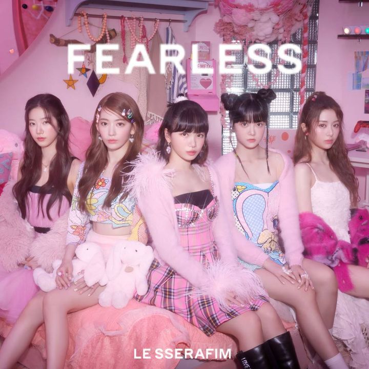 LE SSERAFIM - Fearless 日本版（限量版｜DVD + CD） 封面