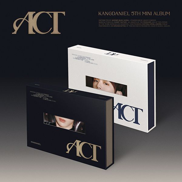 Kang Daniel - 迷你五輯: Act（Photobook 版｜CD） 封面
