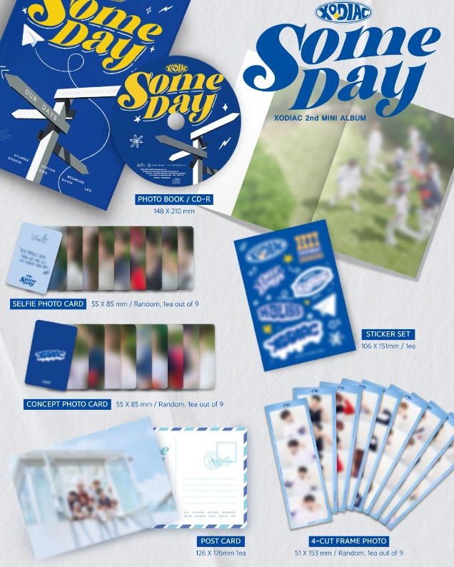 XODIAC - 迷你二輯: Some Day（Photobook 版｜CD） 內頁 1