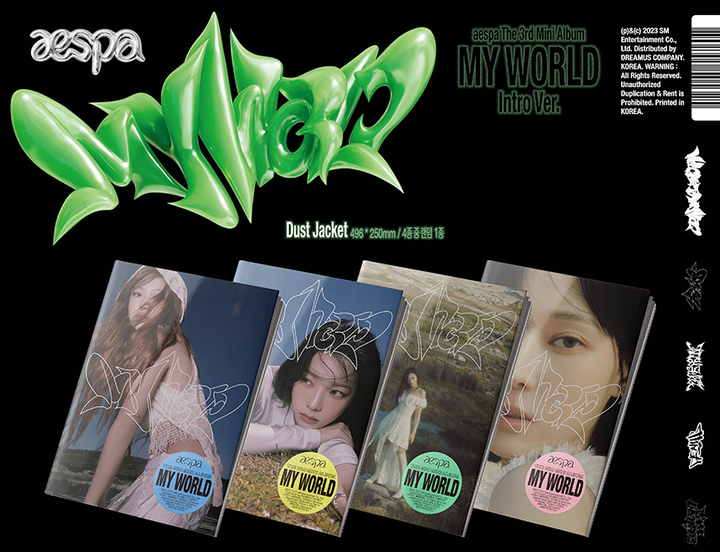 aespa - 迷你三輯: My World（Intro 版｜CD ） 內頁 1