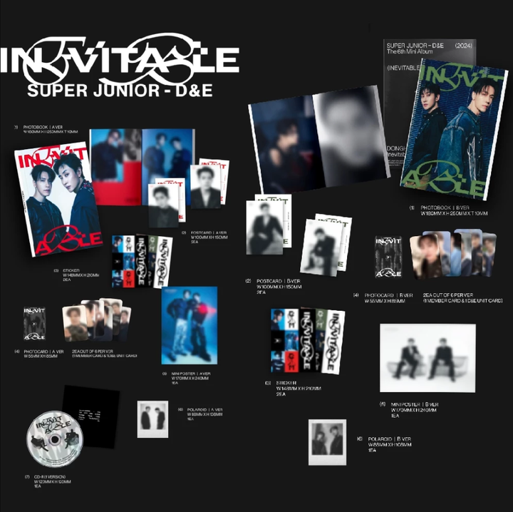 東海&銀赫 D&E (Super Junior) -迷你六輯: Inevitable（Photobook 版｜CD ） 內頁 1