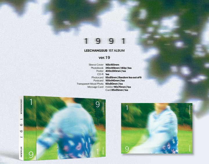 李昌燮 LEE CHANG SUB (BTOB) - 正規一輯: 1991（CD） 內頁 1