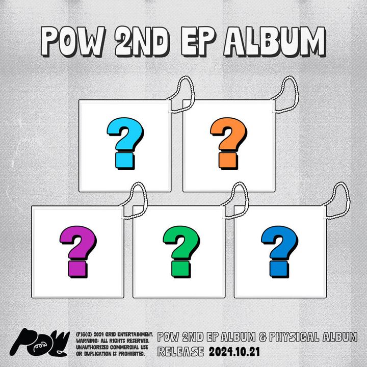 POW - 迷你二輯（CD） 封面