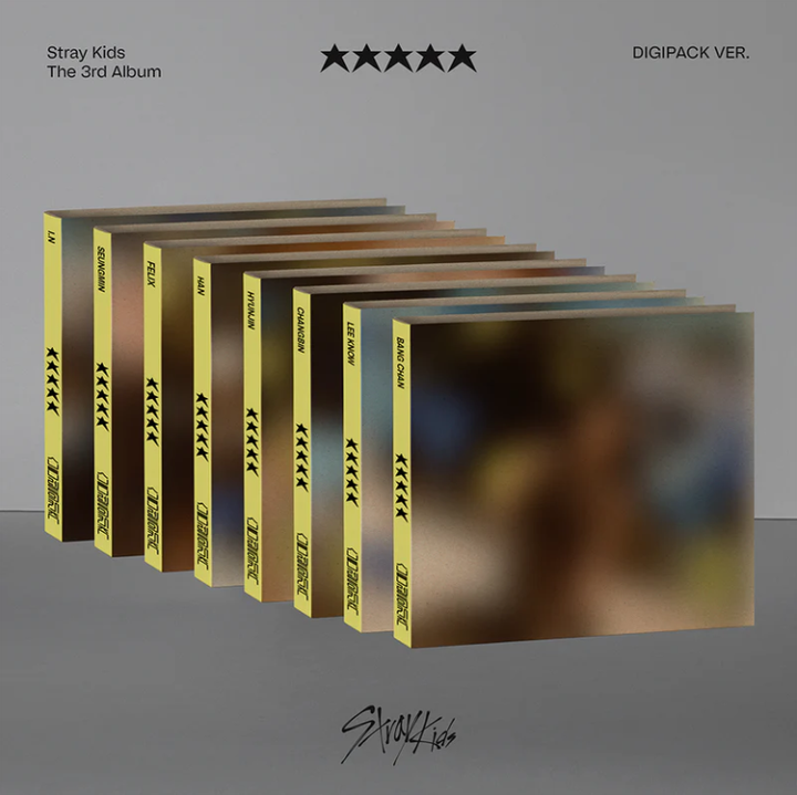 Stray Kids - 正規三輯: 5-STAR（Digipack 版｜CD） 封面