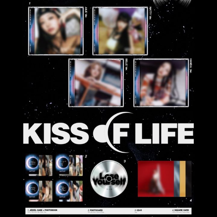 Kiss Of Life - 迷你三輯: Lose Yourself（Jewel 版｜CD） 內頁 1