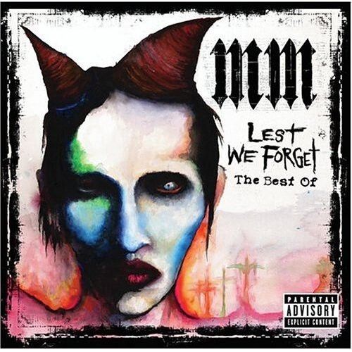 瑪麗蓮曼森 Marilyn Manson - Lest We Forget: The Best of（CD） 封面