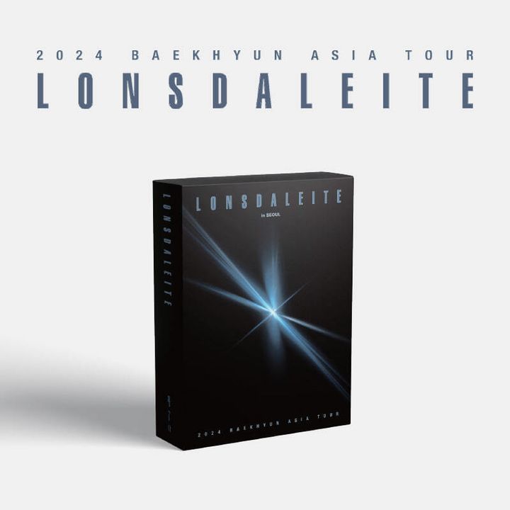 伯賢 BAEKHYUN - 2024 BAEKHYUN ASIA TOUR 亞洲巡迴演唱會（DVD） 封面
