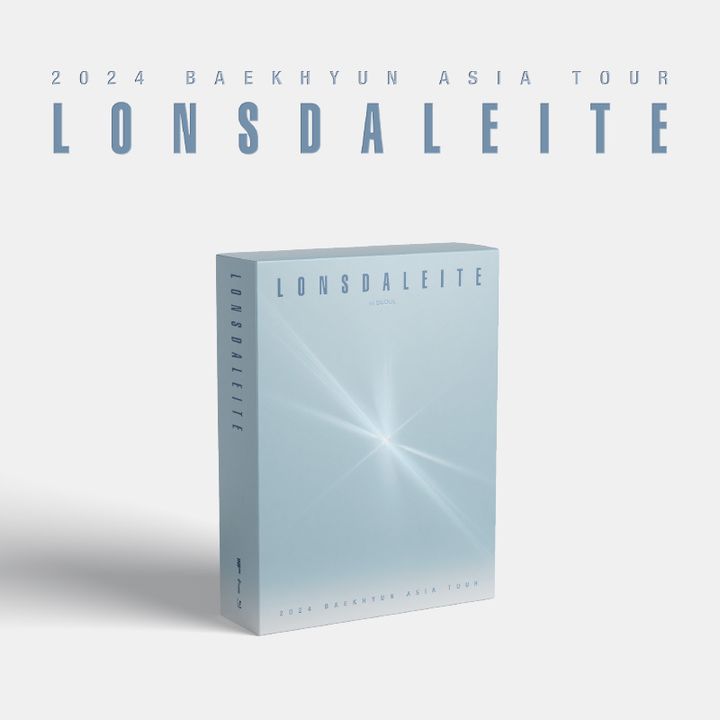 伯賢 BAEKHYUN - 2024 BAEKHYUN ASIA TOUR 亞洲巡迴演唱會（BD 藍光光碟） 封面